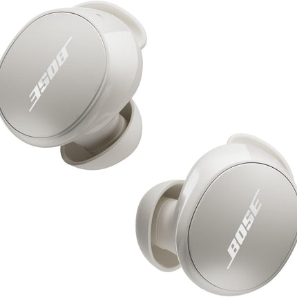 Bose QuietComfort Earbuds - True Wireless Bluetooth Earbuds with Active Noise Cancellation and Mic, USB-C Charging, IPX4 Rating, Up to 8.5 Hours of Playtime, White Smoke