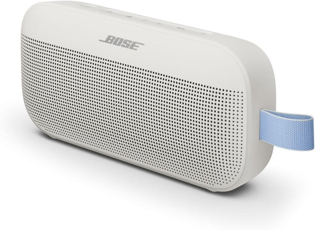 Bose SoundLink Flex Bluetooth Speaker (2nd Gen) - Portable Outdoor Speaker with Hi-Fi Audio, Waterproof and Dustproof, USB-C, Up to 12 Hours Battery Life, Fog Grey