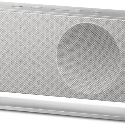 Bose SoundLink Home Speaker, Premium, Portable and Wireless Bluetooth Bookshelf Speaker, Up to 9 Hours Battery Life, Light Silver